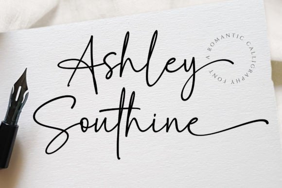 Ashley Southine: The Handwritten Script Font for Modern Design