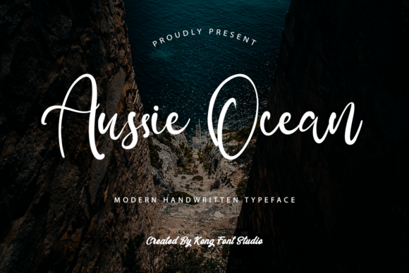 Aussie Ocean: A Playful Handwritten Script Font