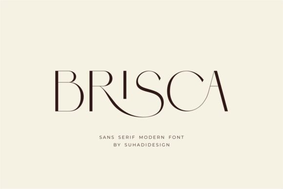 Brisca Font: A Modern Sans Serif for Elegant Design