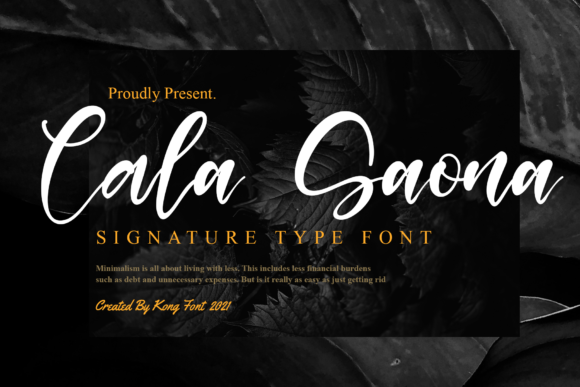 Cala Saona: A Playful Script for Modern Designs