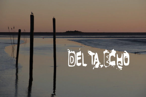 Delta Echo: Igniting Your Brand with a Flaming Typeface