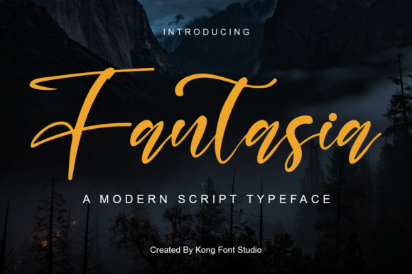 Fantasia: A Playful Script Font for Modern Branding
