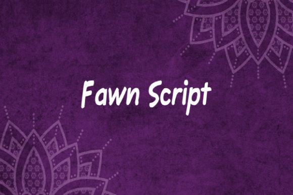 Fawn Script: Adding Playful Sophistication to Your Designs