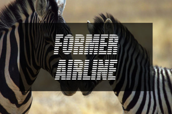 Former Airline: A Retro Typeface for Modern Branding