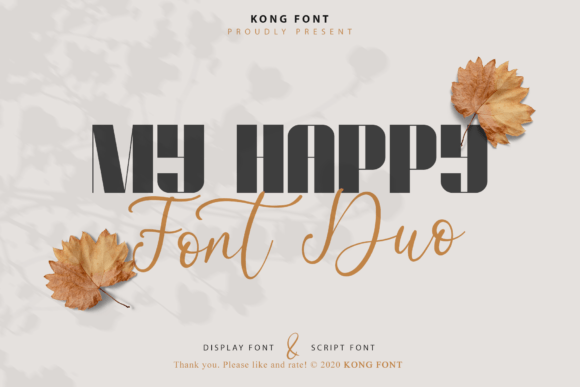 My Happy: A Font That Brings Playful Energy to Your Designs