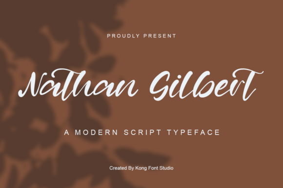 Nathan Gilbert: A Modern Handwritten Font for Creative Brands