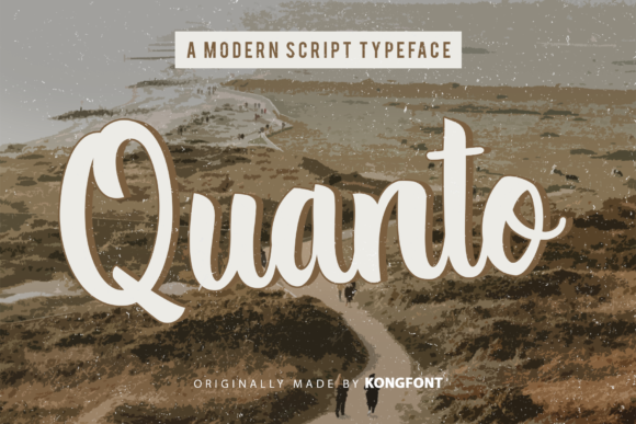 Quanto: A Playful Handwritten Font for Creative Projects