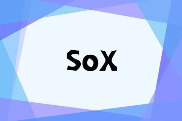 Sox: The Versatile Display Font for Modern Creators