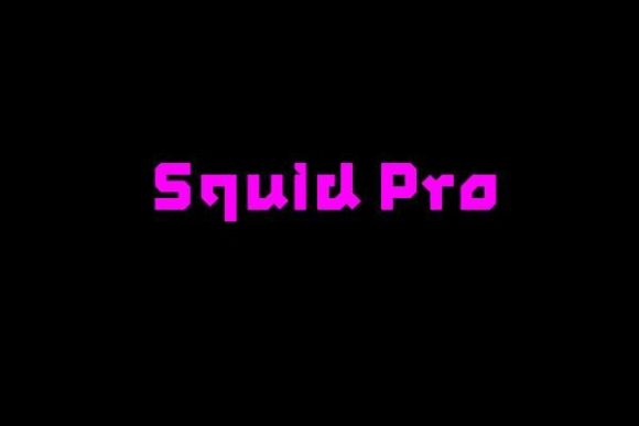 Squid Font: Bold Display Typography for Strong Brands