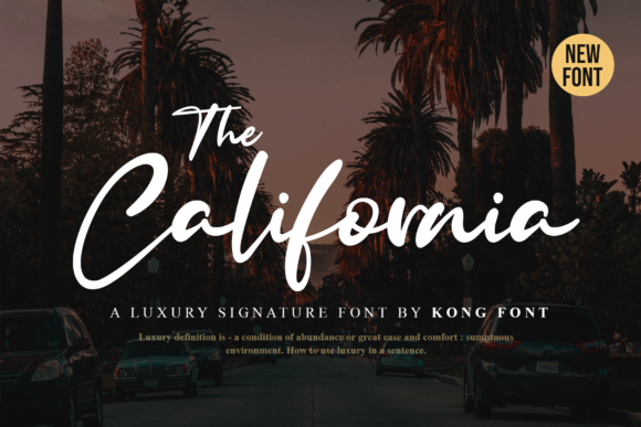 The California: A Fresh Take on Handwritten Style