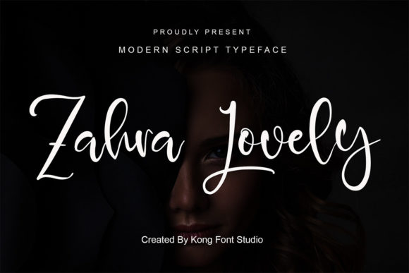 Zahra Lovely: A Modern Script for Playful Branding